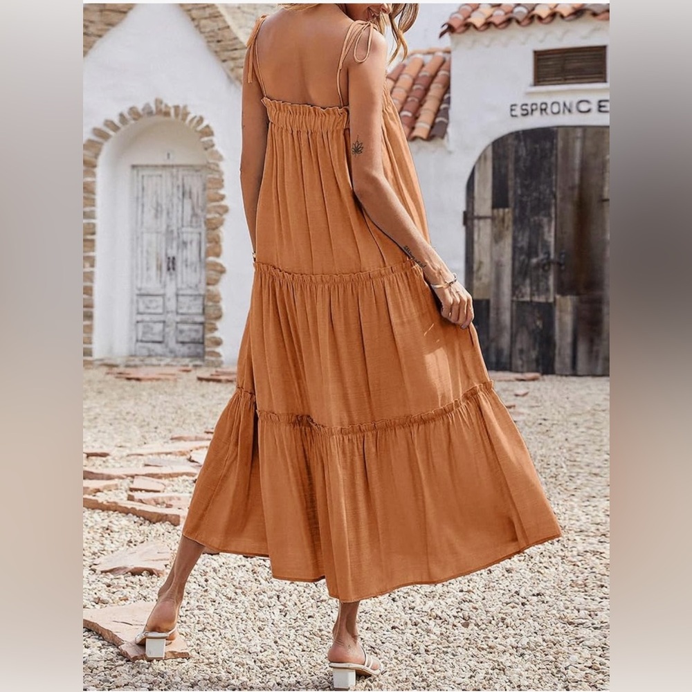 BTFBM Spaghetti Strap Maxi Dress - Picture 4 of 8
